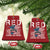 Red Friday Christmas Ornament R.E.D Remember Everyone Deployed American Flag Messy Bun - Wonder Print Shop