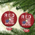 Red Friday Christmas Ornament R.E.D Remember Everyone Deployed American Flag Glasses Dog Tag - Wonder Print Shop