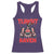 Tlingit Raven Totem Racerback Tank Top Alaska Native Tribal Art Design