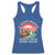 Funny Beaver Joke Racerback Tank Top A Clean Beaver Always Gets More Wood Adult Humor