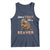 Funny Beaver Tank Top Save A Tree Eat A Beaver