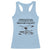 Funny Beaver Valley Racerback Tank Top There’s No Place I'd Rather Be Adult Humor