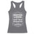 Funny Beaver Liquor Racerback Tank Top Adult Drinking Humor Pun Vintage