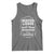 Funny Beaver Liquor Tank Top Adult Drinking Humor Pun Vintage