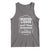 Funny Beaver Liquor Tank Top Adult Drinking Humor Pun Vintage