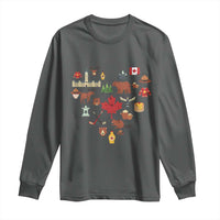Canada Pride Long Sleeve Shirt Canadian Flag Maple Leaf