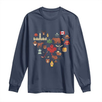Canada Pride Long Sleeve Shirt Canadian Flag Maple Leaf