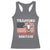 Trapping American Heritage Racerback Tank Top Patriotic Trap Hunting Trapper