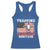 Trapping American Heritage Racerback Tank Top Patriotic Trap Hunting Trapper