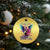 Fairy Skeleton Christmas Ornament In My Next Life I Want To Be The Karma Colorful Rose Angel Skull - Wonder Print Shop