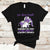 Alzheimer's Awareness T Shirt Love Never Forget Remember For Those Who Cannot Elephants ALZ Support Alzheimers Dementia Warrior - Wonder Print Shop