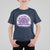 Alzheimer's Awareness T Shirt For Kid In June We Wear Purple Alzheimer's Awareness Purple Rainbow - Wonder Print Shop