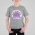 Alzheimer's Awareness T Shirt For Kid In June We Wear Purple Alzheimer's Awareness Purple Rainbow - Wonder Print Shop