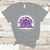 Alzheimer's Awareness T Shirt In June We Wear Purple Alzheimer's Awareness Purple Rainbow - Wonder Print Shop