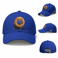 Funny Sonion Ring Cursed Meme Graphic Baseball Cap Surreal Deep Fried Onion Ring Joke