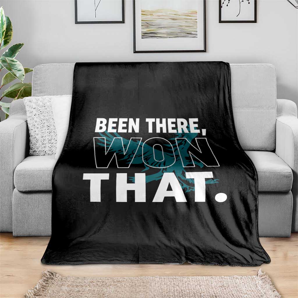 Been There Won That Throw Blanket Game Day Champions Sport Fans - Wonder Print Shop
