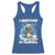 I Survived The Snow In Florida Racerback Tank Top Funny Crocodile