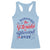 I Survived The Florida Blizzard Of 2025 Racerback Tank Top