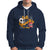 Spooky Halloween Hoodie Talk Spooky To Me Skull Vampire Mouth - Wonder Print Shop