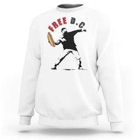 Free DC Sandwich Toss Sweatshirt Washington DC Political Satire - Wonder Print Shop