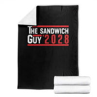 The Sandwich Guy 2028 Throw Blanket Political Parody - Wonder Print Shop