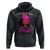 Breast Cancer Awareness Hoodie In October We Wear Pink Afro Girl - Wonder Print Shop