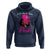 Breast Cancer Awareness Hoodie In October We Wear Pink Afro Girl - Wonder Print Shop