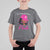 Breast Cancer Awareness T Shirt For Kid In October We Wear Pink Afro Girl - Wonder Print Shop