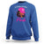 Breast Cancer Awareness Sweatshirt In October We Wear Pink Afro Girl - Wonder Print Shop