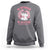 Halloween Breast Cancer Awareness Sweatshirt In October We Wear Pink Cute Boo Sheet - Wonder Print Shop