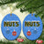 Couple Christmas Ceramic Ornament Funny Nuts Xmas Chestnuts - Wonder Print Shop