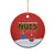 Couple Christmas Ceramic Ornament Funny Nuts Xmas Chestnuts - Wonder Print Shop