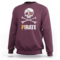 Funny Pirate Pi Cryptocurrency Sweatshirt Crypto Coins Blockchain Mining - Wonder Print Shop