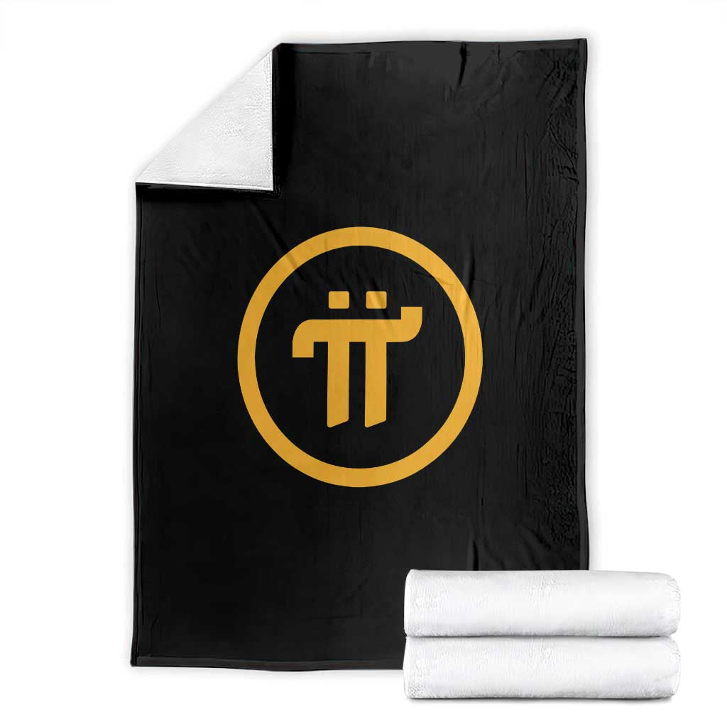 Pi Cryptocurrency Throw Blanket Crypto Coins Network - Wonder Print Shop