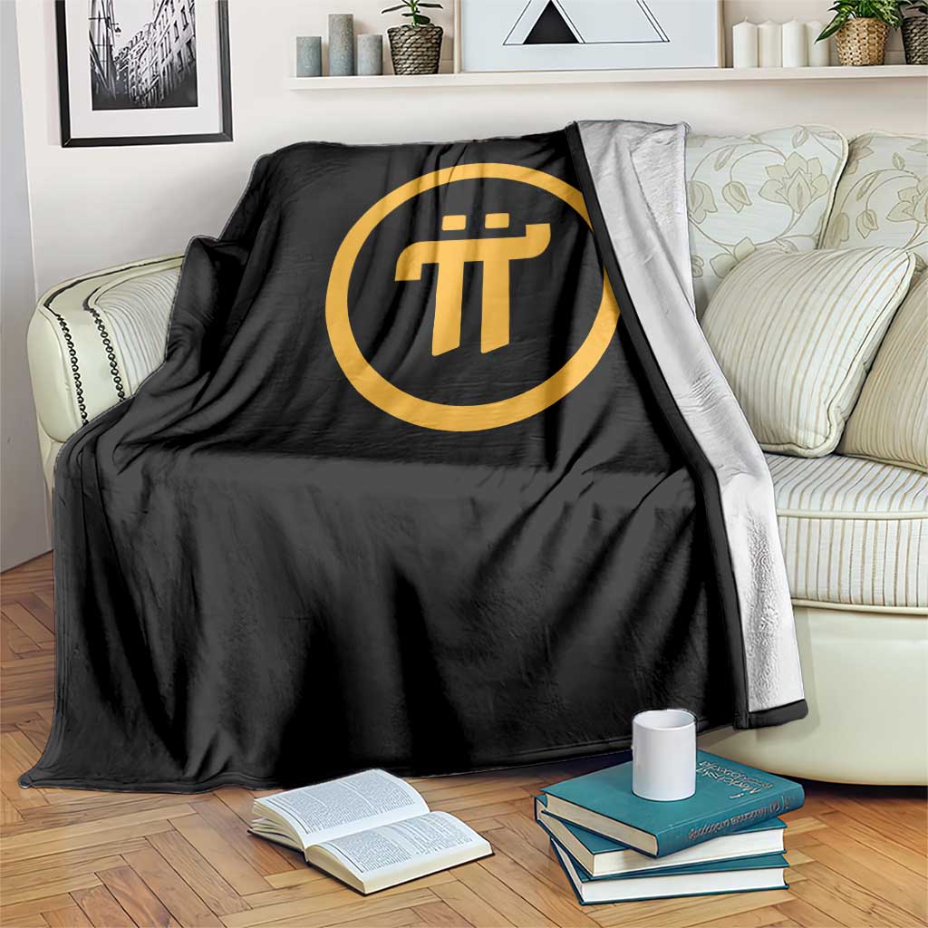 Pi Cryptocurrency Throw Blanket Crypto Coins Network - Wonder Print Shop