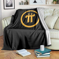 Pi Cryptocurrency Throw Blanket Crypto Coins Network - Wonder Print Shop
