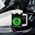 Traumatic Brain Injury Awareness Tumbler With Handle TBI We Fight Together Green Sunflower
