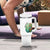 Traumatic Brain Injury Awareness Tumbler With Handle TBI Warrior Green Floral Brain