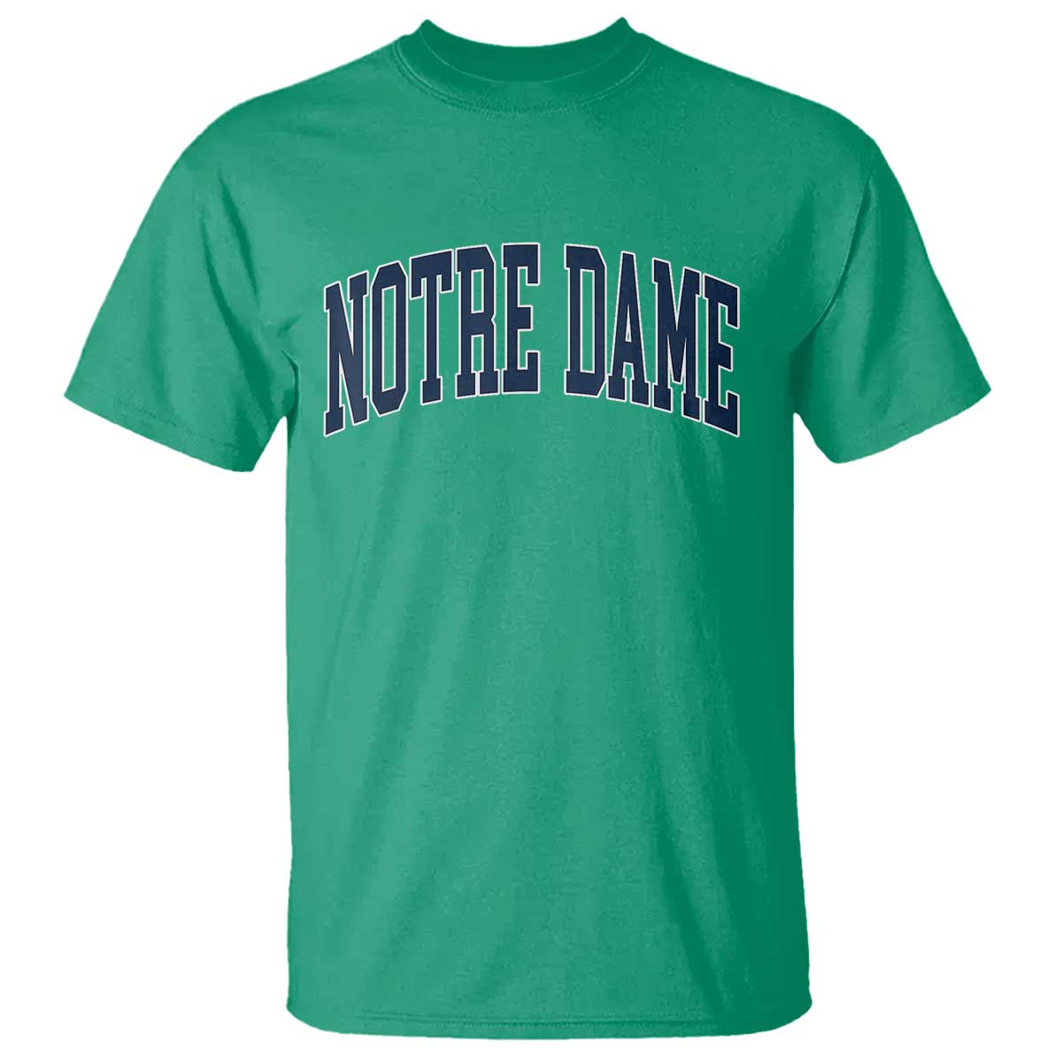 Classic Notre Dame Indiana T Shirt Vintage Retro Throwback Design - Wonder Print Shop