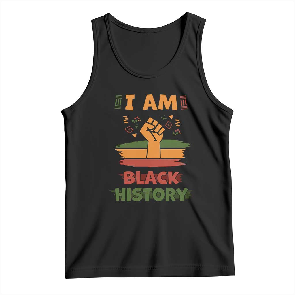 I Am Black History Tank Top African American Pride Celebration Month