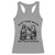 Funny Raccoon Possum Meme Racerback Tank Top Eat The Rich Not Their Scraps Sarcasm Retro Minimalist