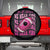 Breast Cancer Football Spare Tire Cover In October We Wear Pink Rugby Retro Groovy