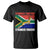 South Africa Rugby T Shirt Stronger Together Stronger Forever Springboks Go Bokke - Wonder Print Shop