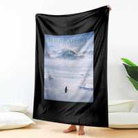 Funny Nihilist Penguin But Why Meme Throw Blanket Existential Arctic Scene Icy Wilderness Quiet Thinkers