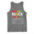 Funny Black King Nutrition Facts Tank Top African American