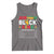 Funny Black King Nutrition Facts Tank Top African American