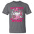 Breast Cancer Awareness T Shirt In October We Wear Pink Ghost - Wonder Print Shop