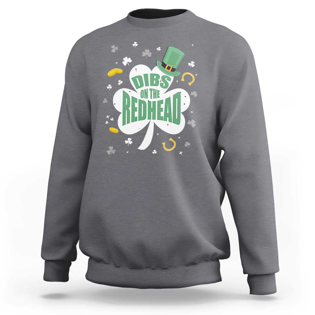 Funny Irish St Patricks Day Sweatshirt Prone To Shenanigans