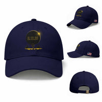 Bigfoot August 12 2026 Total Solar Eclipse Baseball Cap Totality Sasquatch Cryptid Stargazer Memorabilia