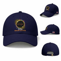 Colorful Paint Splatter 2026 Total Solar Eclipse Totality Astronomy Baseball Cap